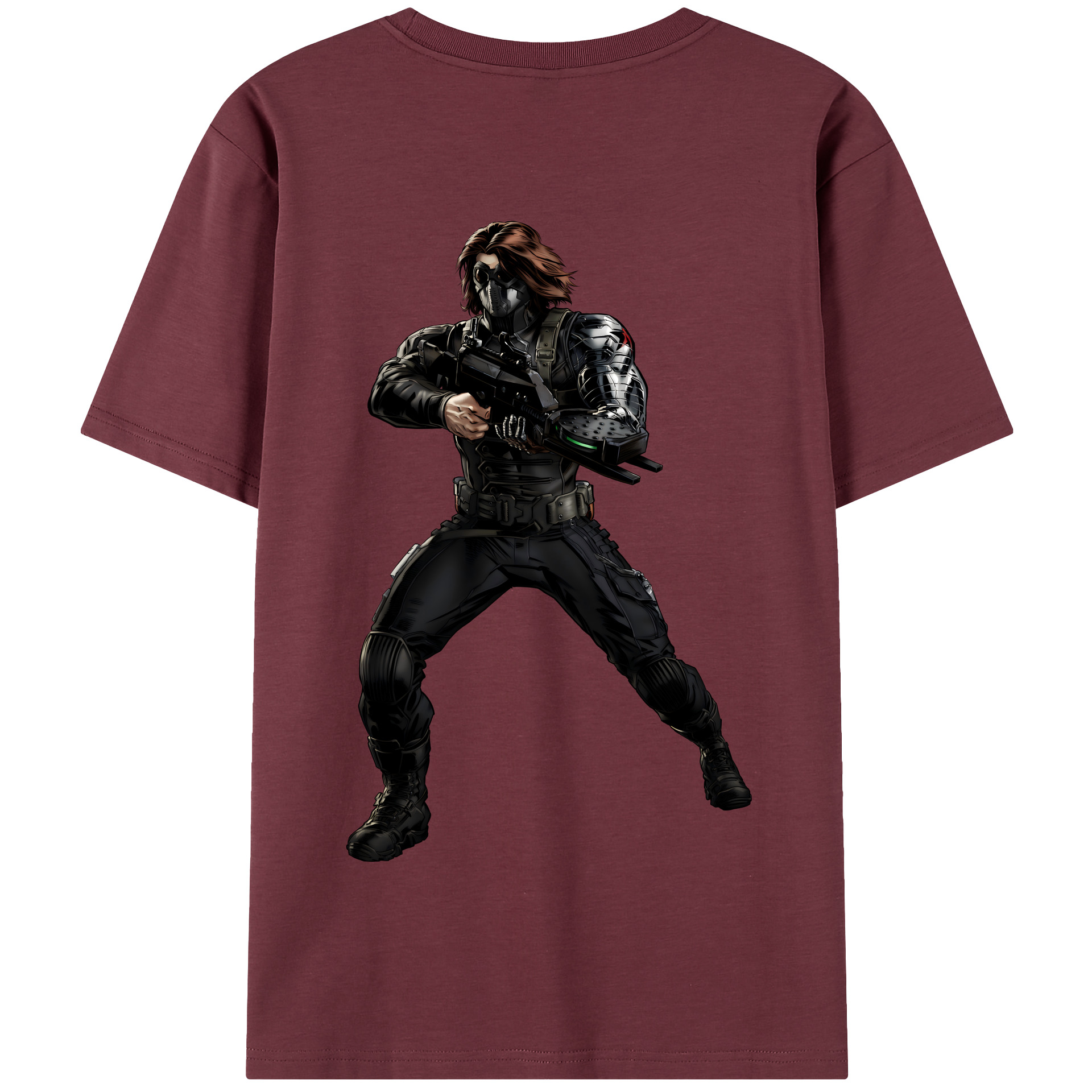 （画像用） アベンジャーズ The Avengers 綿100％半袖Tシャツ（背面プリント）
